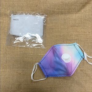 17 Multicolor Face Masks with Filter Face-Masks BRAND NEW  in Packaging